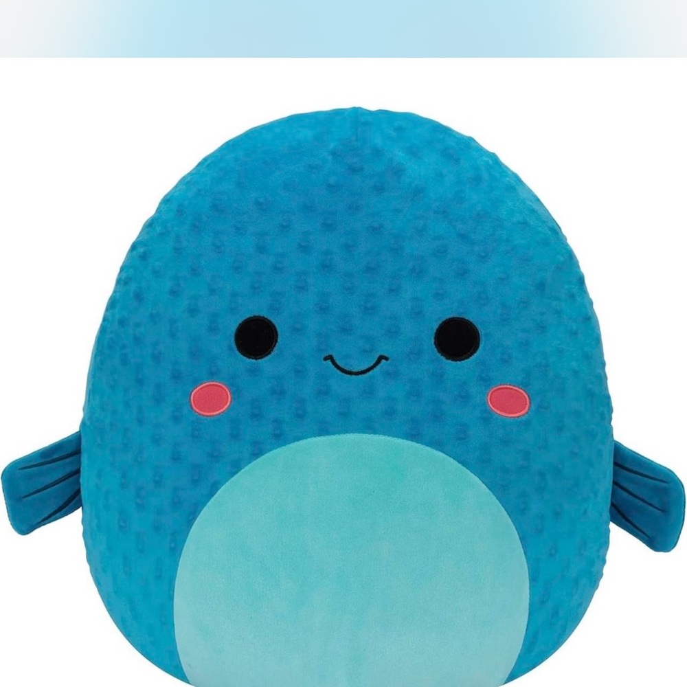 NWT Squishmallow XL 16” Refalo Pufferfish  Plush Toy